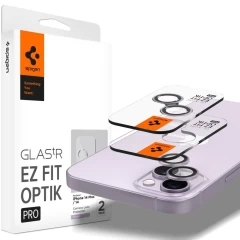iPhone iPhone 14 Plus apsauginis stiklas SPIGEN OPTIK.TR EZ FIT CAMERA PROTECTOR Apple iPhone 14 Plus (2-pack)