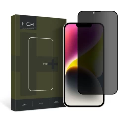 iPhone iPhone 14 Plus apsauginis stiklas HOFI ANTI SPY GLASS PRO+ Apple iPhone 14 Plus PRIVACY