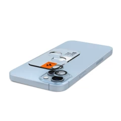 Apple iPhone 14 Plus apsauginis stiklas mėlyna SPIGEN OPTIK.TR EZ FIT CAMERA PROTECTOR (2-pack)
