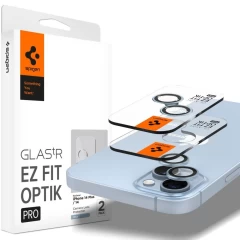 iPhone iPhone 14 Plus apsauginis stiklas SPIGEN OPTIK.TR EZ FIT CAMERA PROTECTOR Apple iPhone 14 Plus (2-pack)