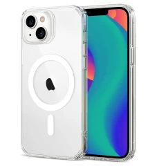 Apple iPhone 14 Plus case transparent ESR KRYSTEC™ HALOLOCK MAGSAFE