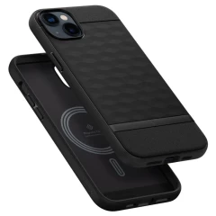 Apple iPhone 14 Plus suojakuori musta CASEOLOGY Parallax Mag Magsafe