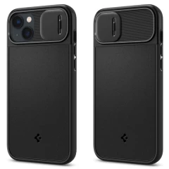 Apple iPhone 14 Plus suojakuori musta SPIGEN OPTIK ARMOR MAG MAGSAFE