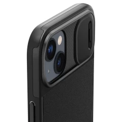 Apple iPhone 14 Plus suojakuori musta SPIGEN OPTIK ARMOR MAG MAGSAFE