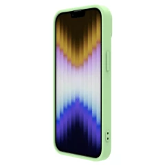 Apple iPhone 14 Plus suojakuori vihreä Nillkin CamShield Silky Silicon