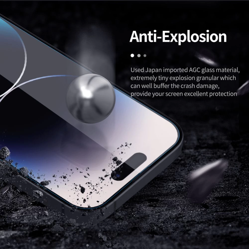 Apple iPhone 14 Pro Max aizsargstikls  Nillkin H+PRO