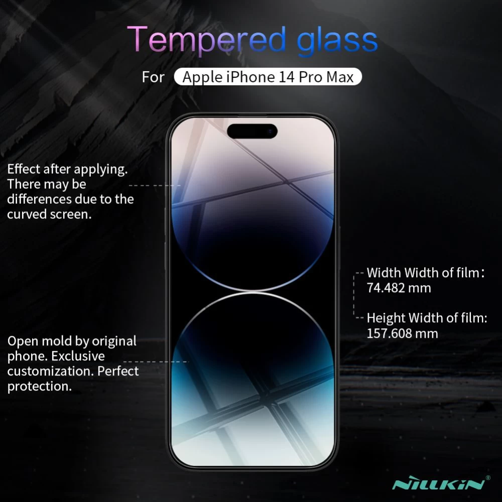 Apple iPhone 14 Pro Max aizsargstikls  Nillkin H+PRO