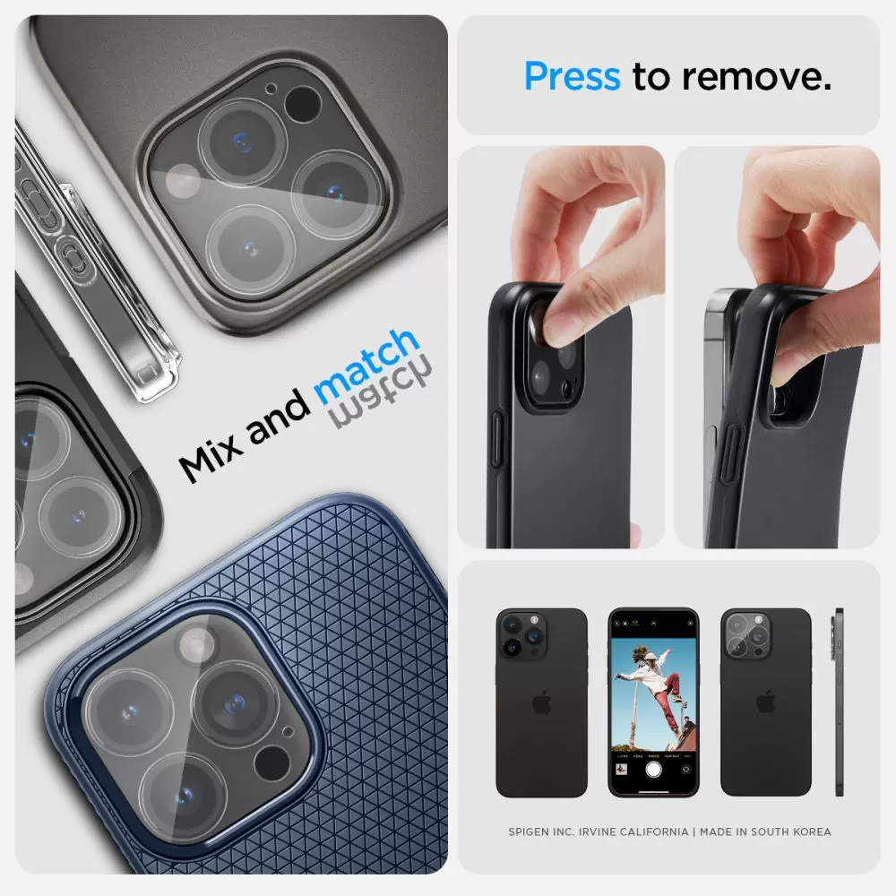 Apple iPhone 14 Pro Max aizsargstikls  SPIGEN OPTIK.TR CAMERA PROTECTOR 2-PACK