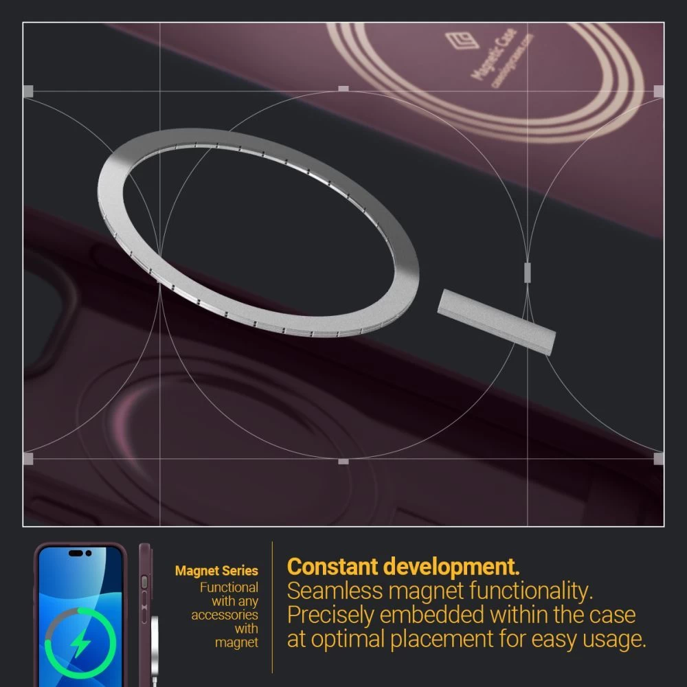 Apple iPhone 14 Pro Max dėklas  CASEOLOGY Parallax Mag Magsafe