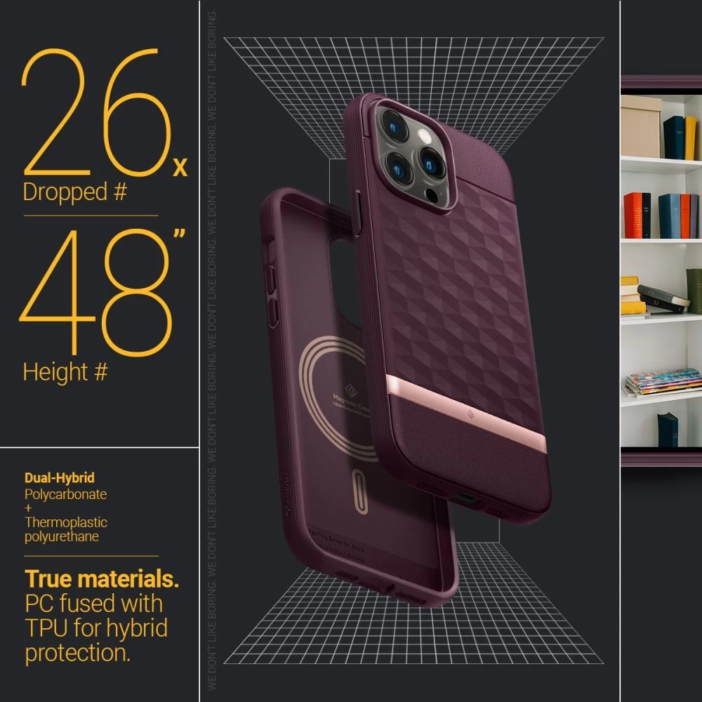 Apple iPhone 14 Pro Max dėklas  CASEOLOGY Parallax Mag Magsafe