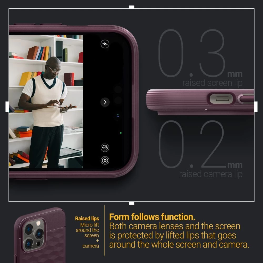 Apple iPhone 14 Pro Max dėklas  CASEOLOGY Parallax Mag Magsafe