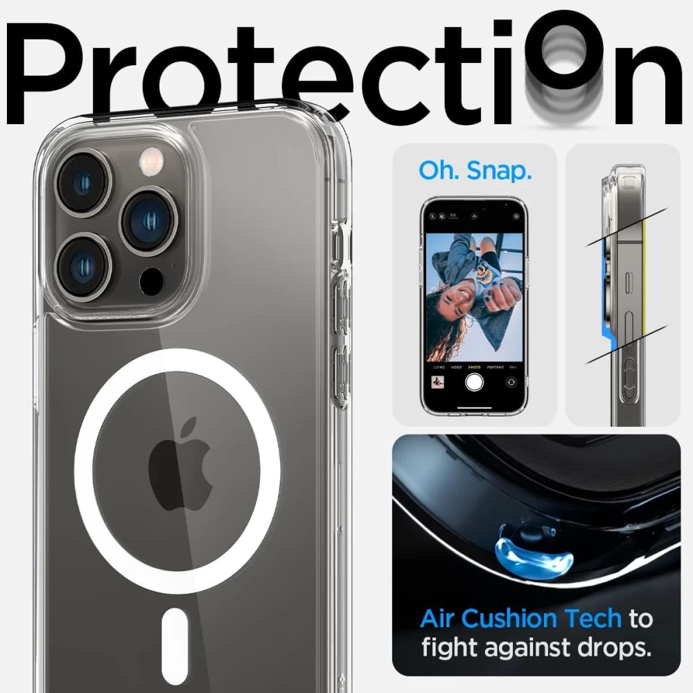 Apple iPhone 14 Pro Max dėklas  SPIGEN ULTRA HYBRID Mag Magsafe
