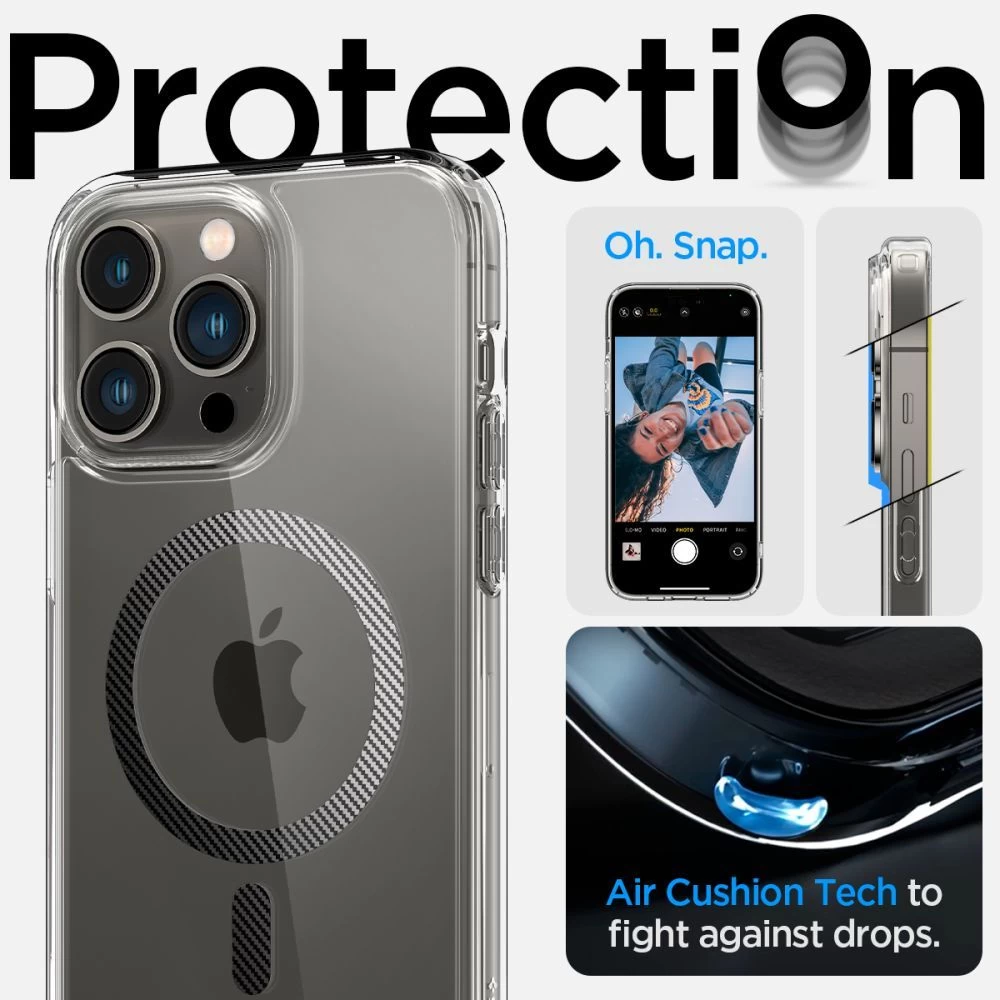 Apple iPhone 14 Pro Max dėklas  SPIGEN ULTRA HYBRID MAG MAGSAFE