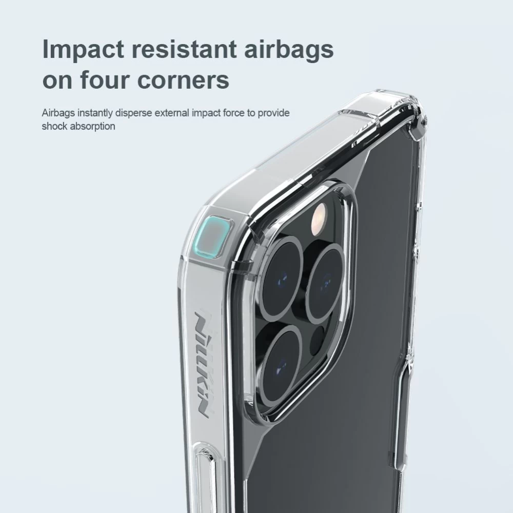 Apple iPhone 14 Pro Max dėklas skaidrus Nillkin TPU