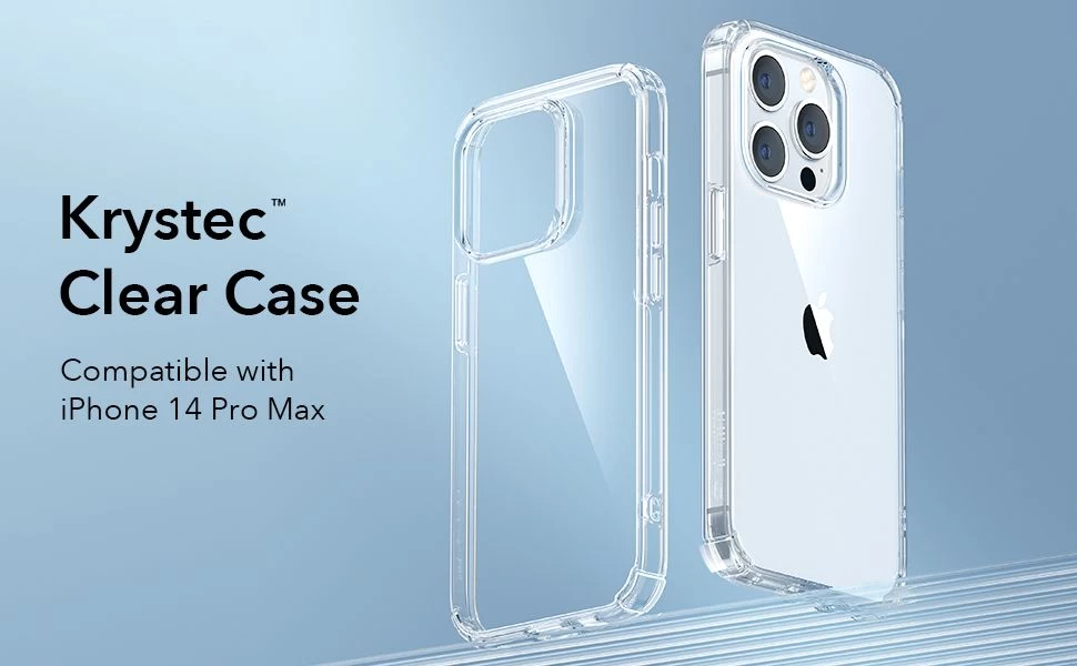 Apple iPhone 14 Pro Max dėklas skaidrus ESR KRYSTEC™