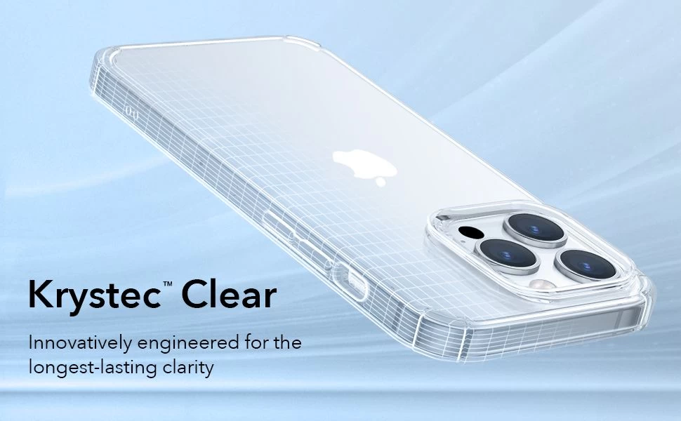Apple iPhone 14 Pro Max dėklas skaidrus ESR KRYSTEC™