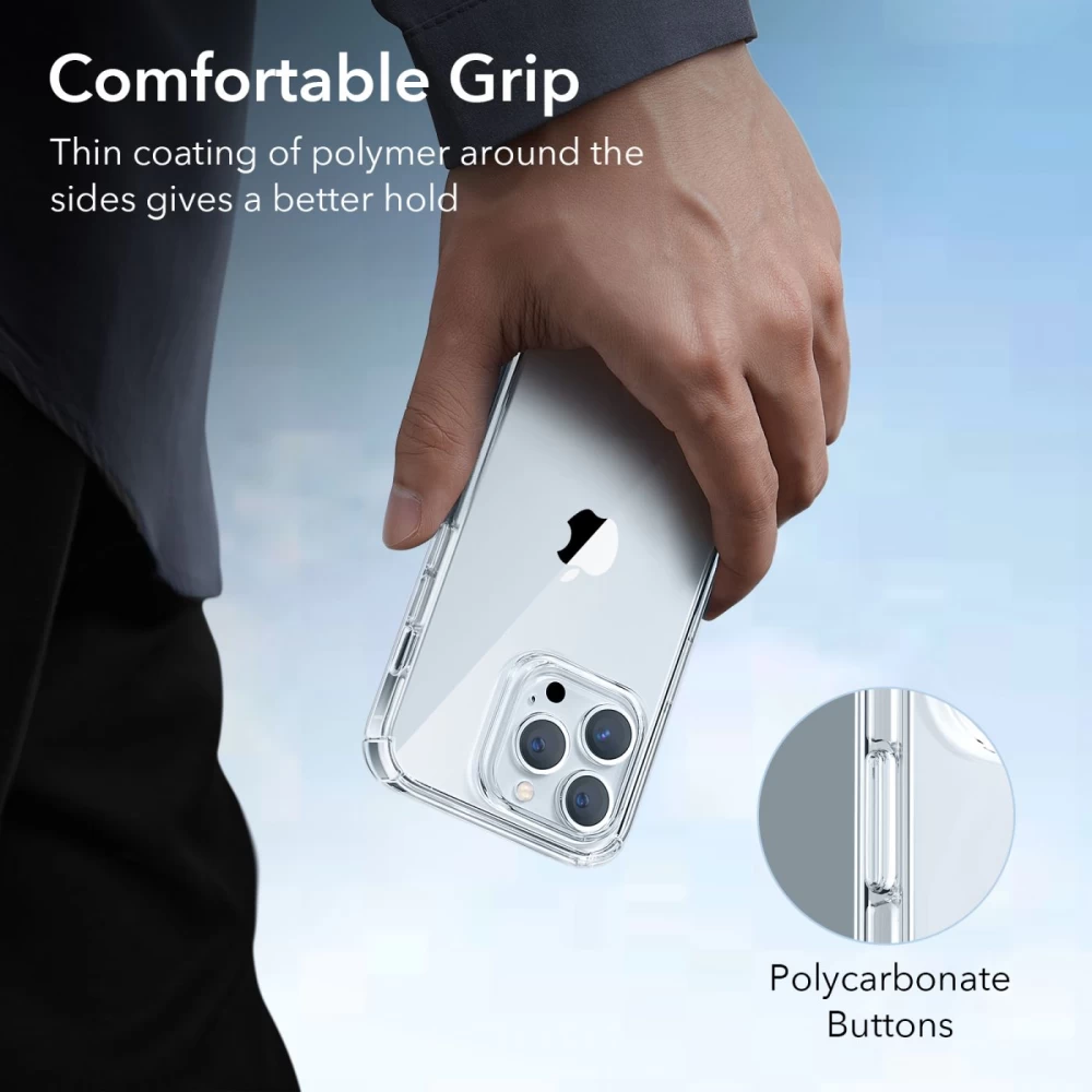 Apple iPhone 14 Pro Max dėklas skaidrus ESR KRYSTEC™