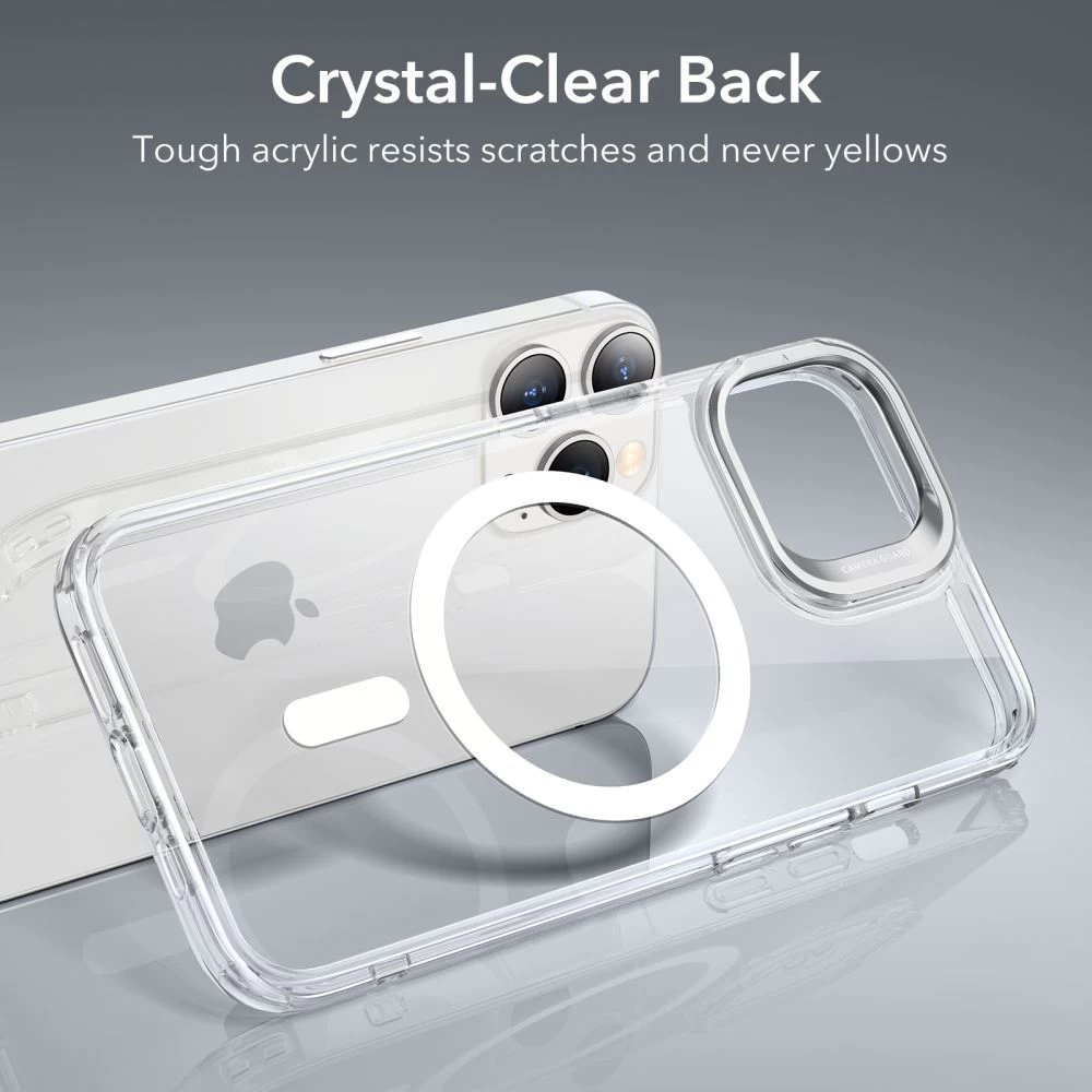 Apple iPhone 14 Pro Max dėklas skaidrus ESR CLASSIC KICKSTAND HALOLOCK MAGSAFE