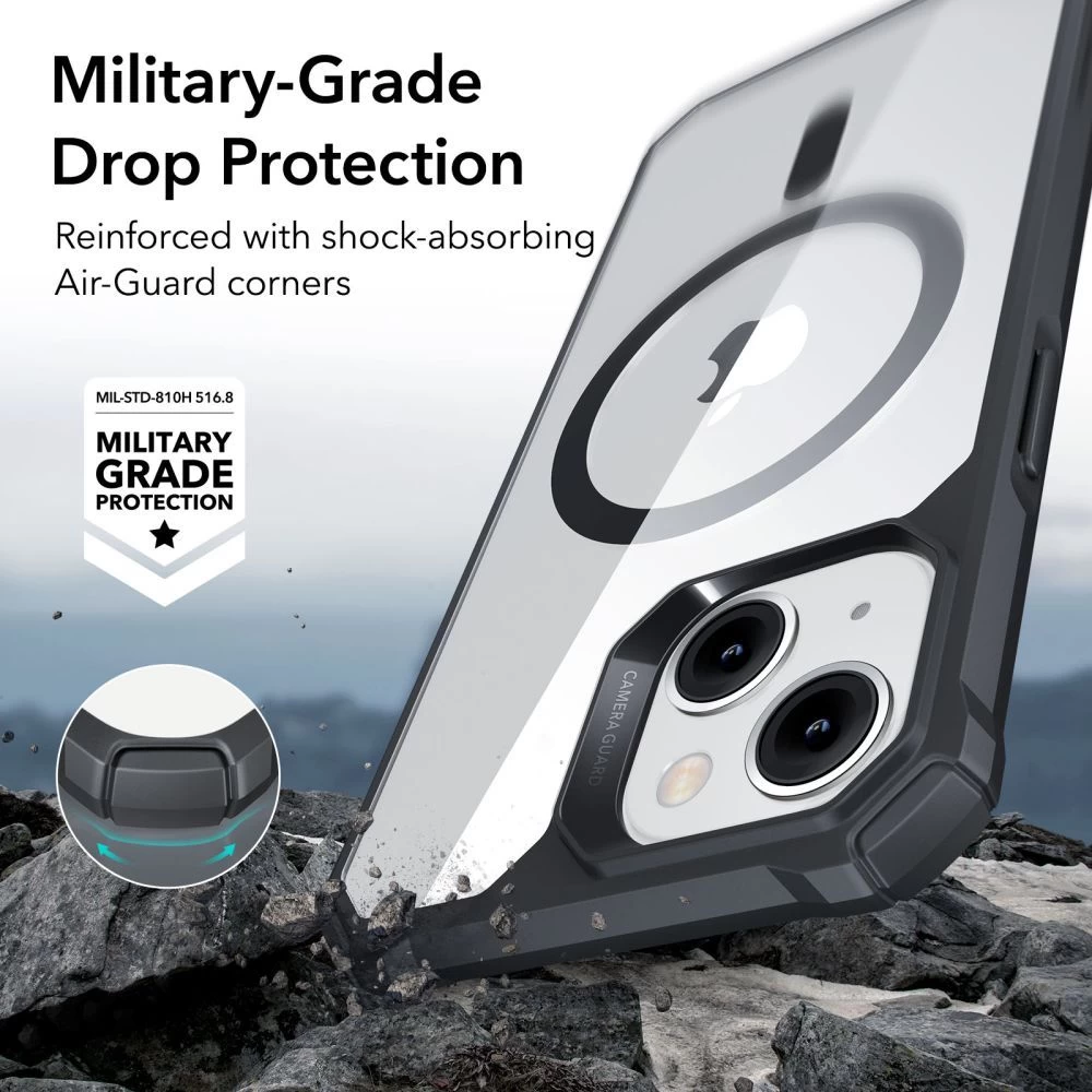 Apple iPhone 14 Pro Max dėklas skaidrus ESR AIR ARMOR HALOLOCK MAGSAFE