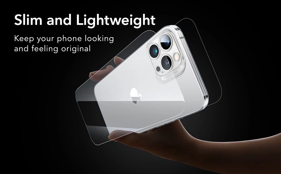 Apple iPhone 14 Pro Max dėklas skaidrus ESR ICE SHIELD