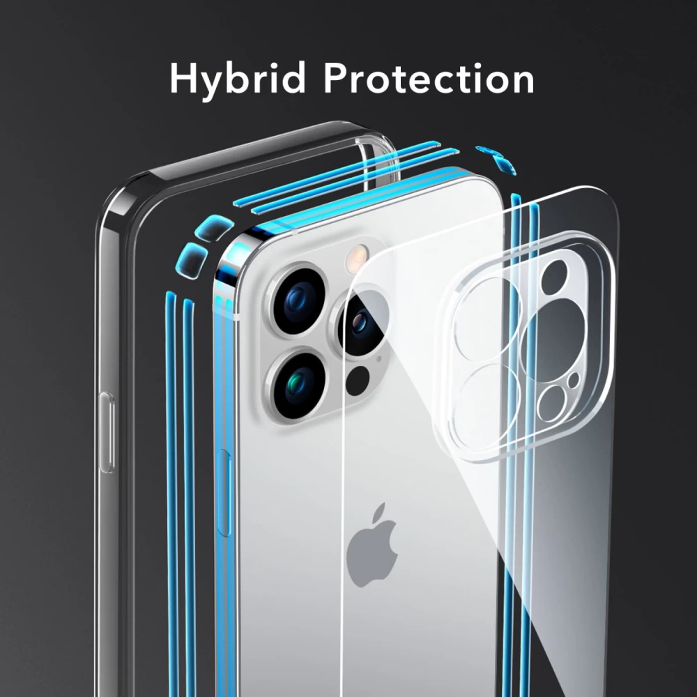 Apple iPhone 14 Pro Max dėklas skaidrus ESR ICE SHIELD