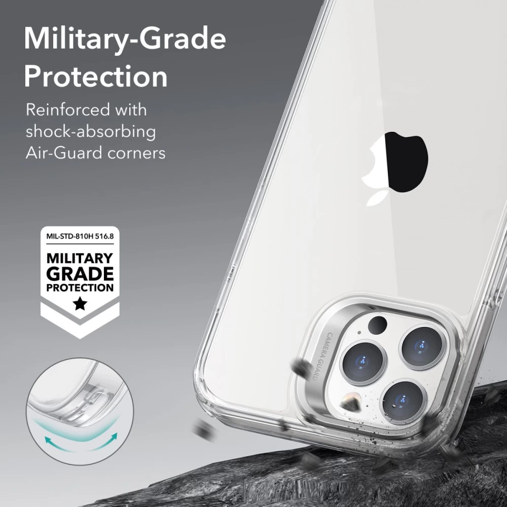 Apple iPhone 14 Pro Max dėklas skaidrus ESR CLASSIC KICKSTAND