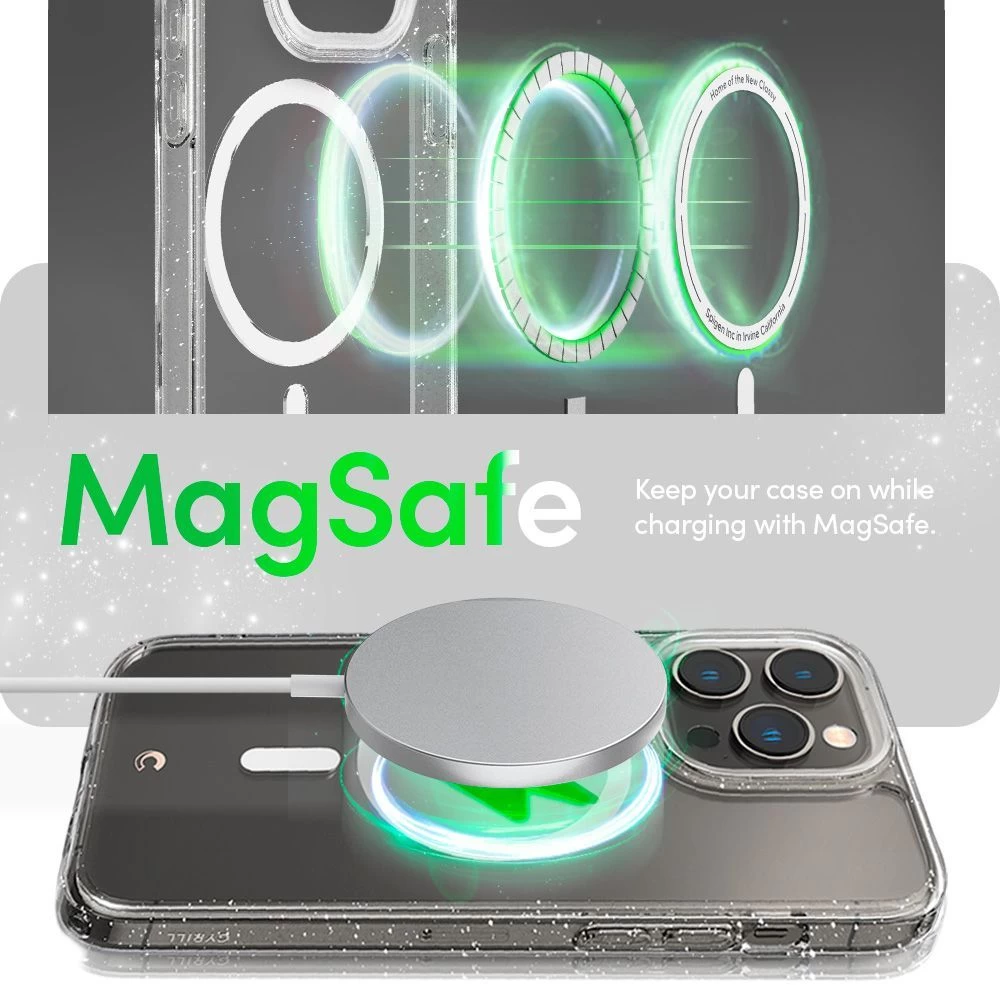 Apple iPhone 14 Pro Max skal transparent SPIGEN CYRILL SHINE MAG MAGSAFE