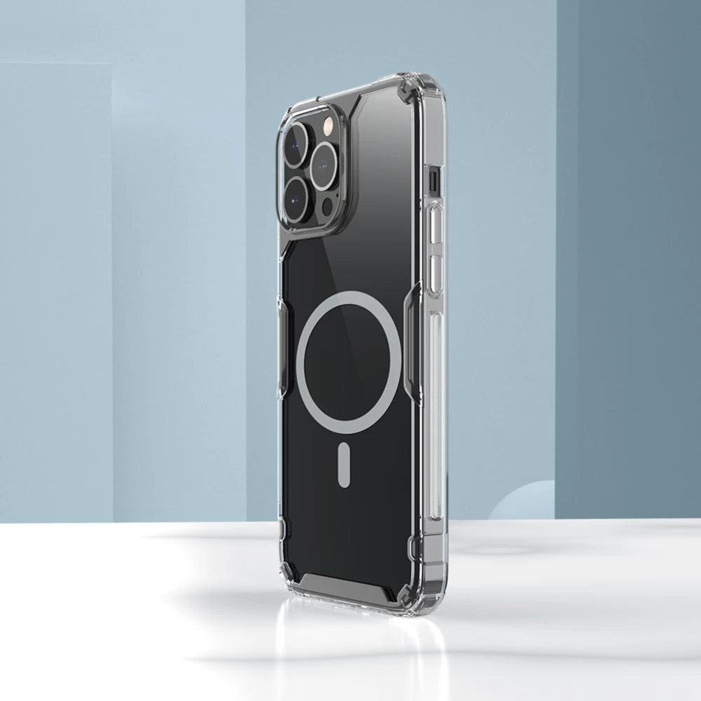 Apple iPhone 14 Pro Max dėklas skaidrus Nillkin TPU Magnetic