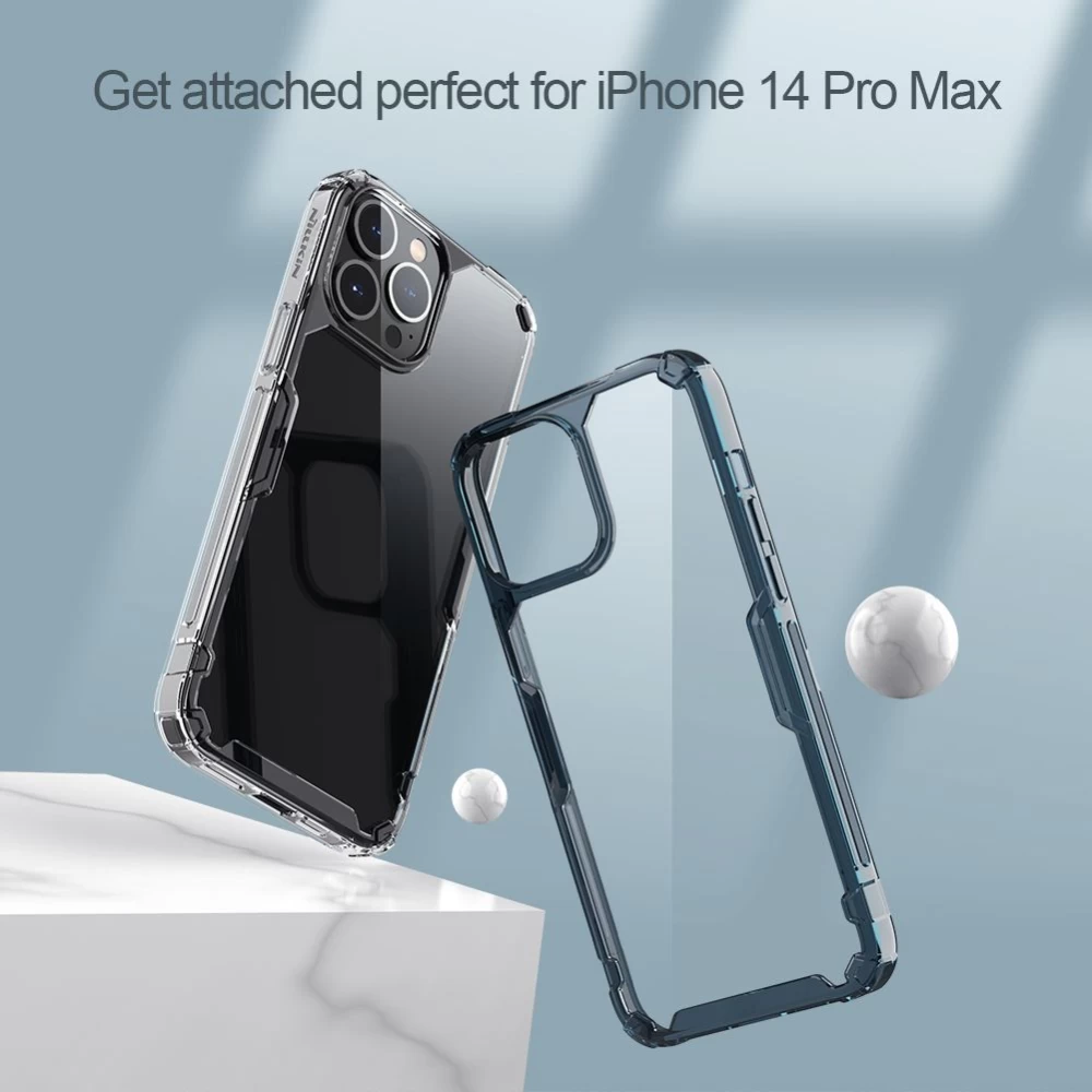 Apple iPhone 14 Pro Max dėklas skaidrus Nillkin TPU