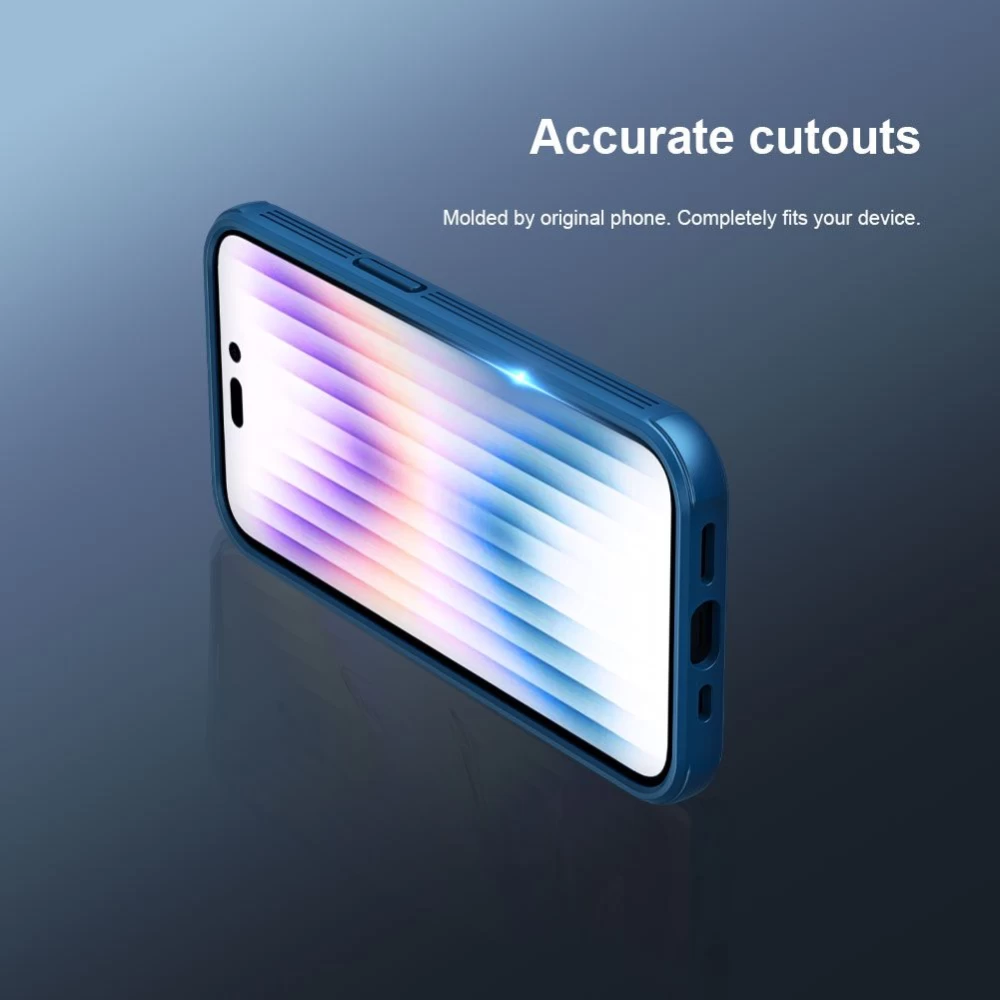 Apple iPhone 14 Pro Max dėklas Juoda Nillkin CamShield