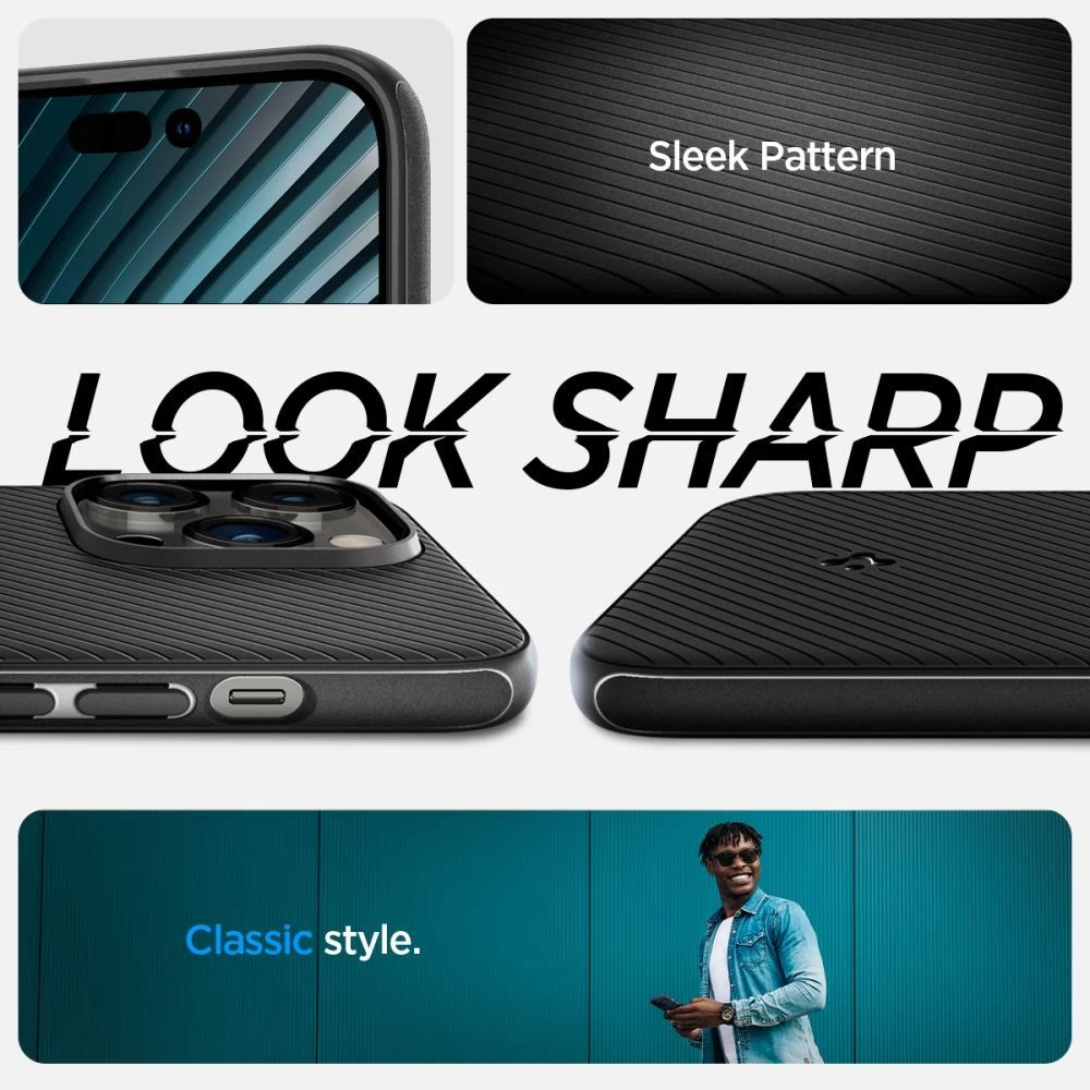 Apple iPhone 14 Pro Max skal svart SPIGEN MAG ARMOR