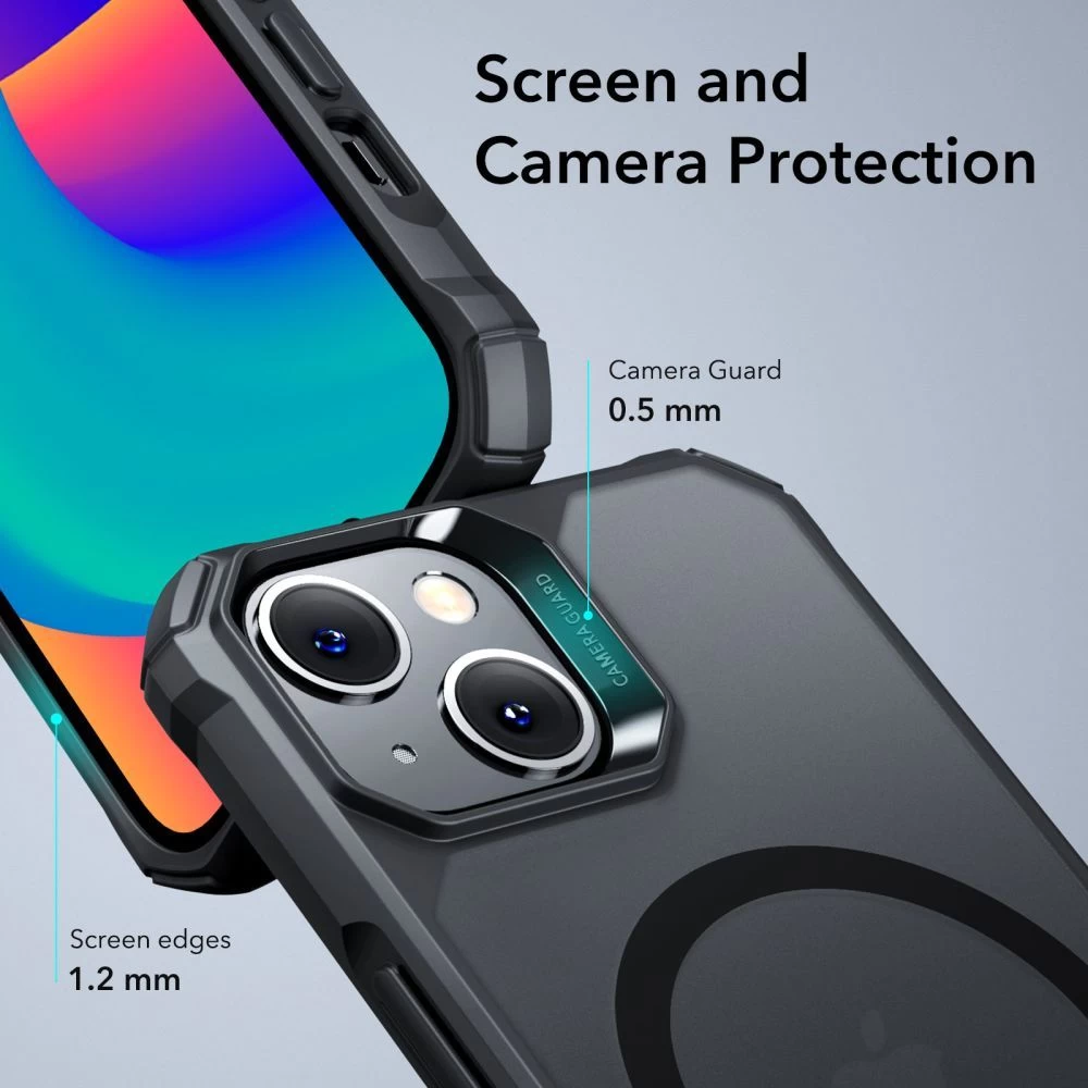 Apple iPhone 14 Pro Max dėklas Juoda ESR AIR ARMOR HALOLOCK MAGSAFE