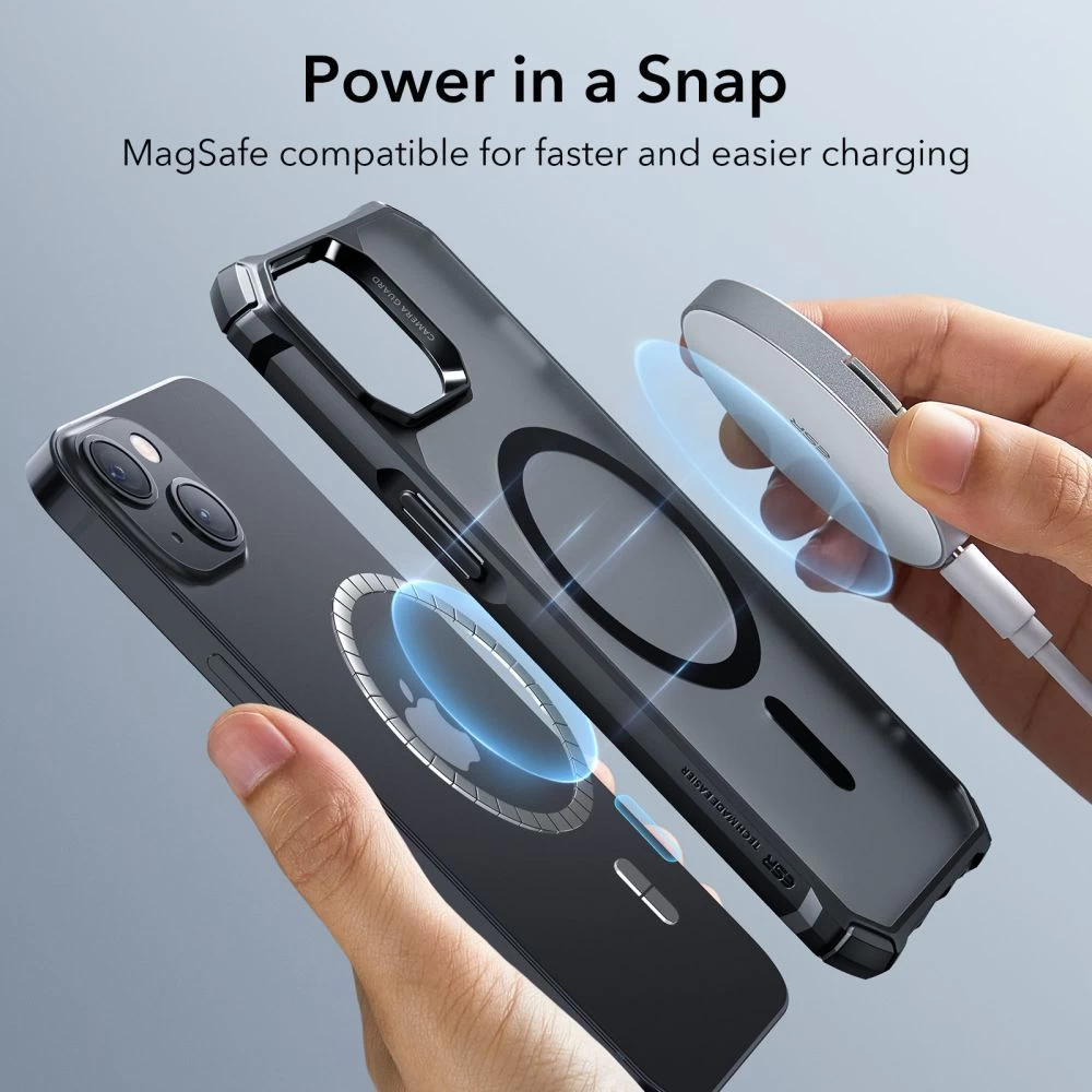 Apple iPhone 14 Pro Max dėklas Juoda ESR AIR ARMOR HALOLOCK MAGSAFE