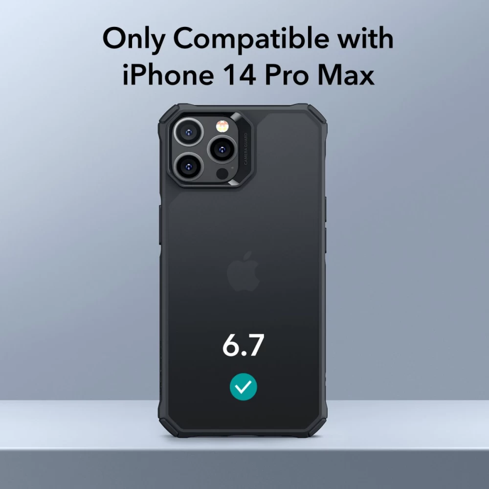 Apple iPhone 14 Pro Max dėklas Juoda ESR AIR ARMOR