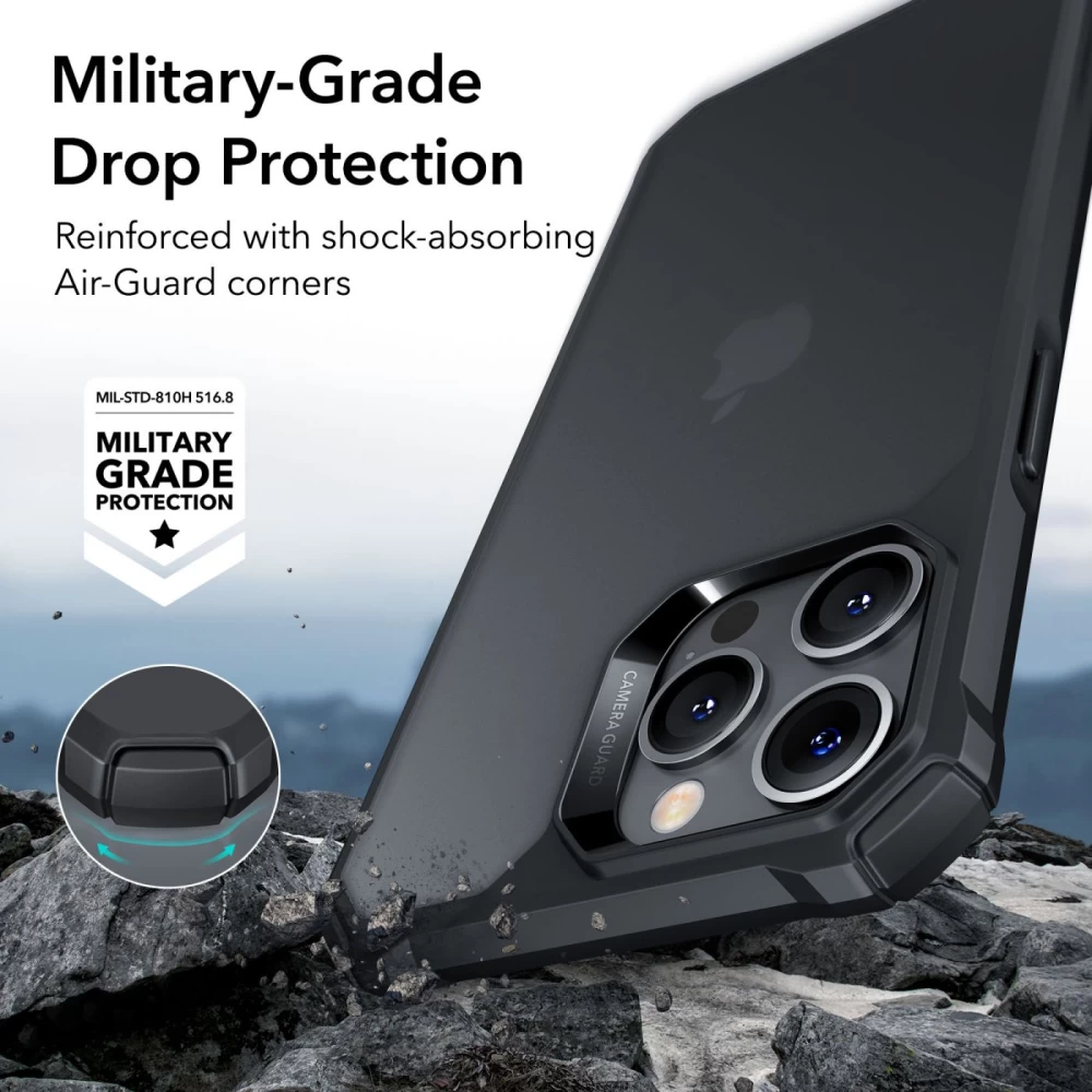 Apple iPhone 14 Pro Max dėklas Juoda ESR AIR ARMOR