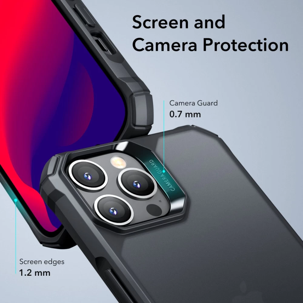 Apple iPhone 14 Pro Max dėklas Juoda ESR AIR ARMOR