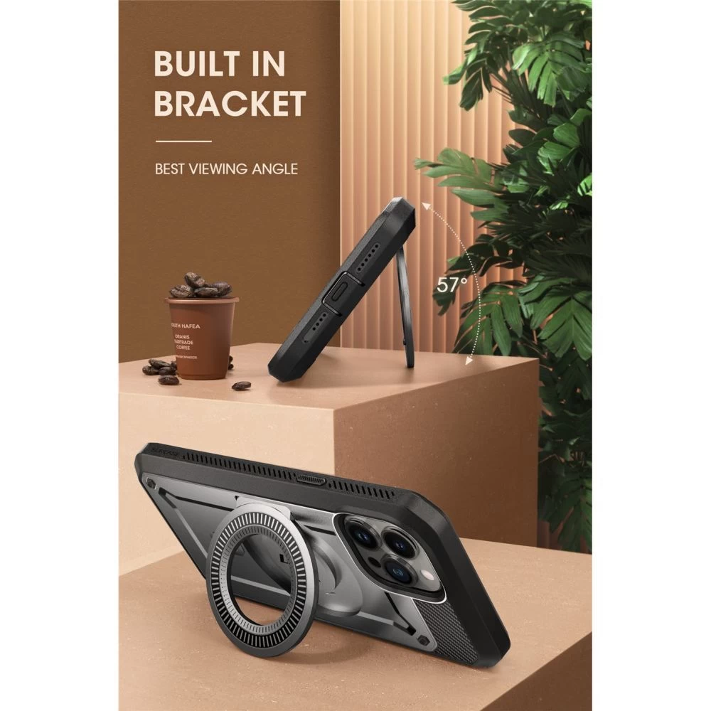 Apple iPhone 14 Pro Max dėklas Juoda SUPCASE UB PRO MAG MAGSAFE