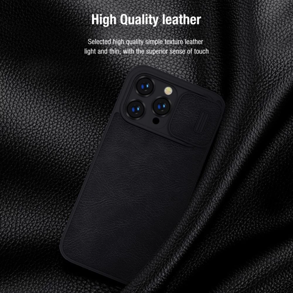 Apple iPhone 14 Pro Max maciņš sarkans Nillkin Qin Leather