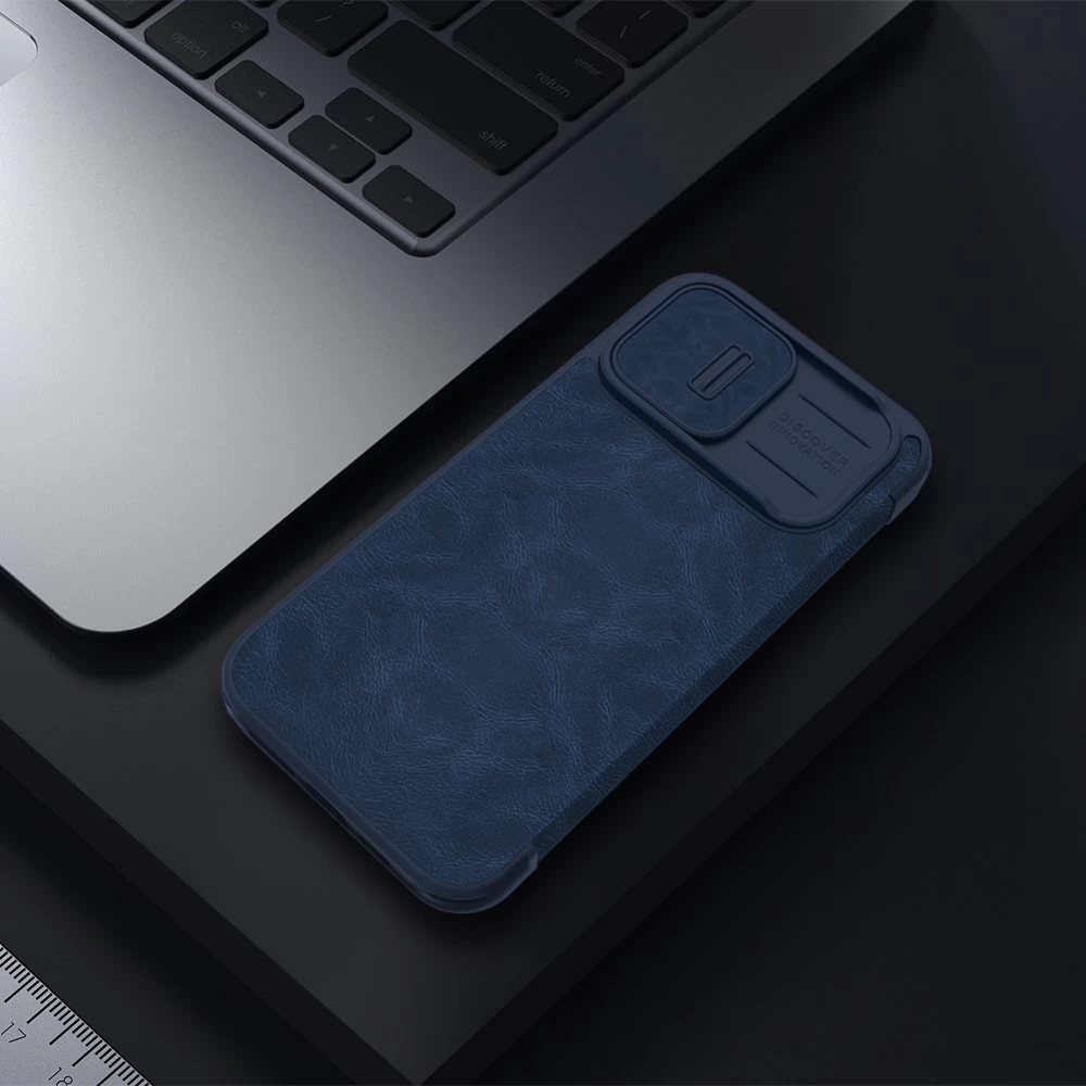 Apple iPhone 14 Pro Max maciņš sarkans Nillkin Qin Leather