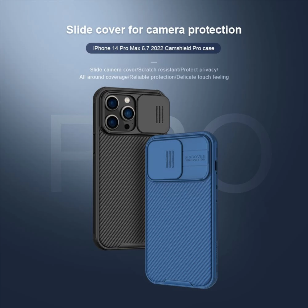Apple iPhone 14 Pro Max dėklas žalia Nillkin CamShield