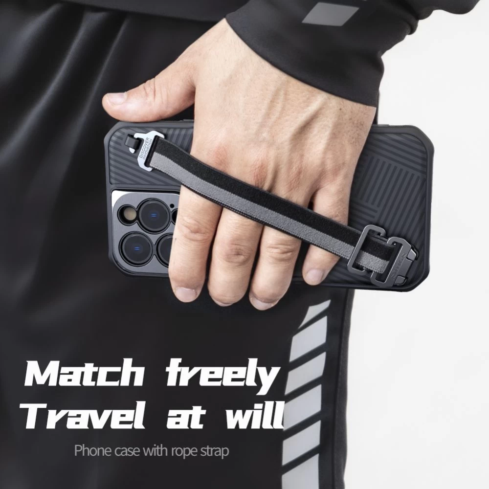 Apple iPhone 14 Pro Max dėklas žalia Nillkin Strap Magnetic