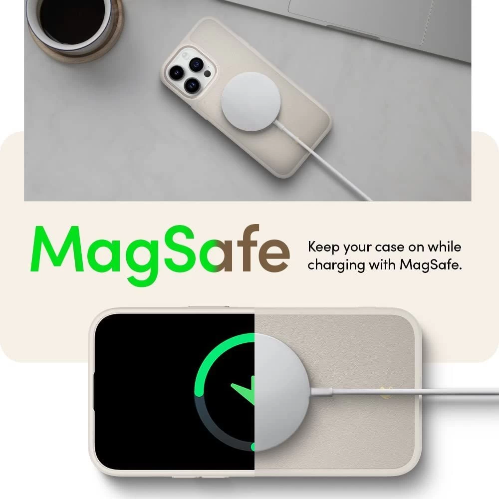 Apple iPhone 14 Pro Max dėklas baltas SPIGEN CYRILL KAJUK MAG MAGSAFE