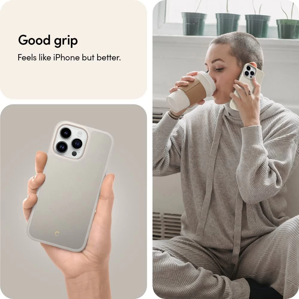 Apple iPhone 14 Pro Max dėklas baltas SPIGEN CYRILL KAJUK MAG MAGSAFE