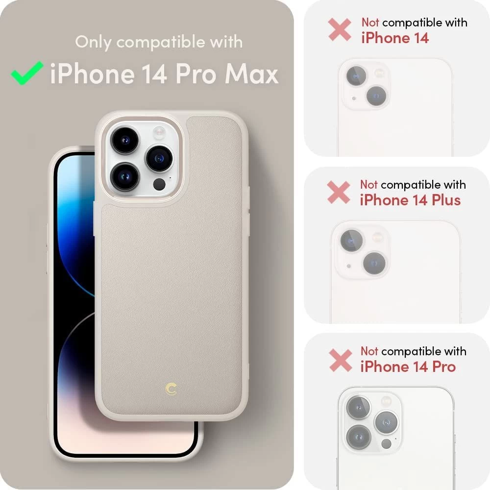Apple iPhone 14 Pro Max dėklas baltas SPIGEN CYRILL KAJUK MAG MAGSAFE