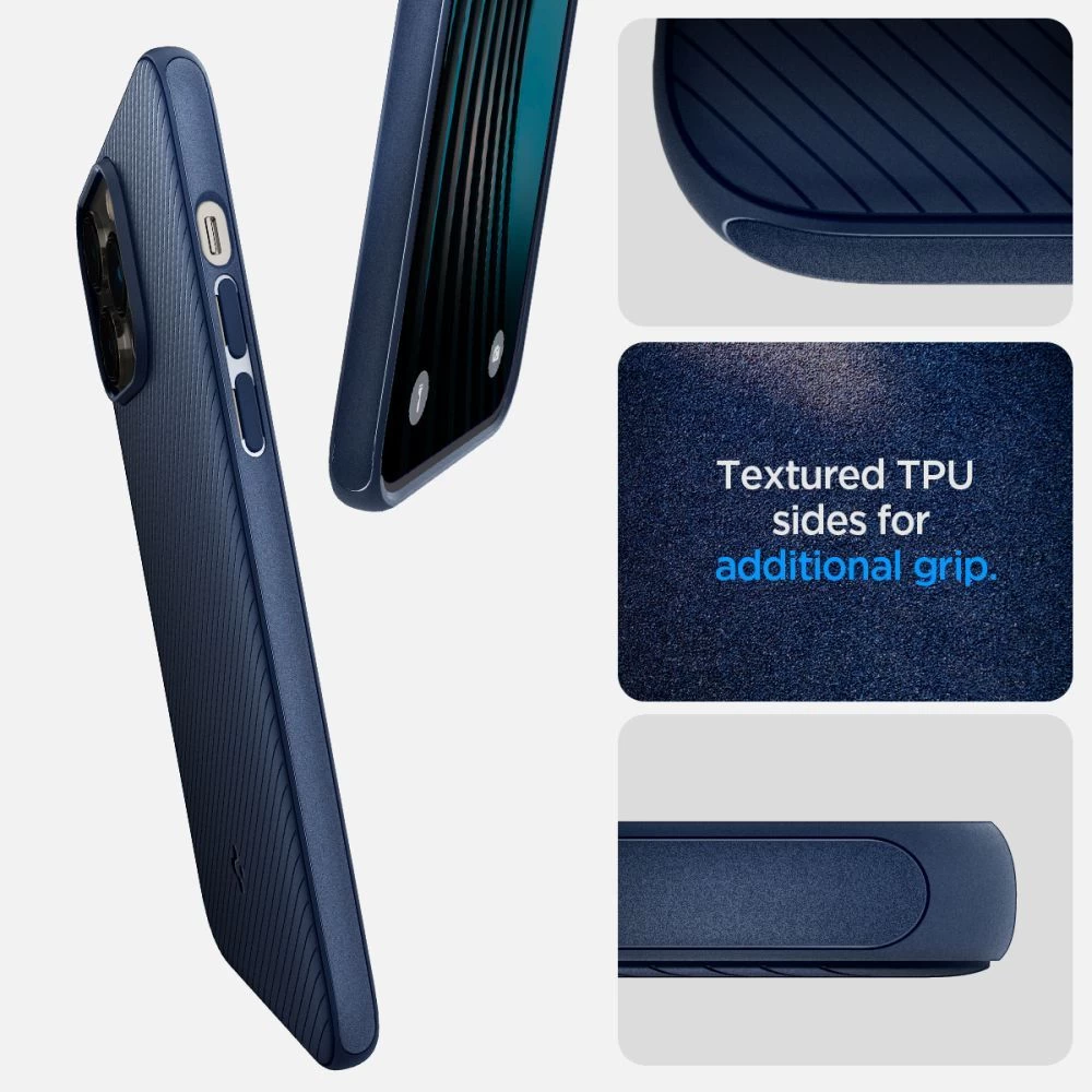 Apple iPhone 14 Pro Max dėklas mėlyna SPIGEN MAG ARMOR