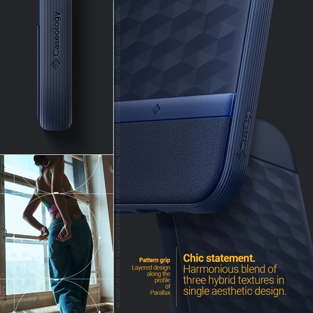 Apple iPhone 14 Pro Max dėklas mėlyna CASEOLOGY Parallax Mag Magsafe
