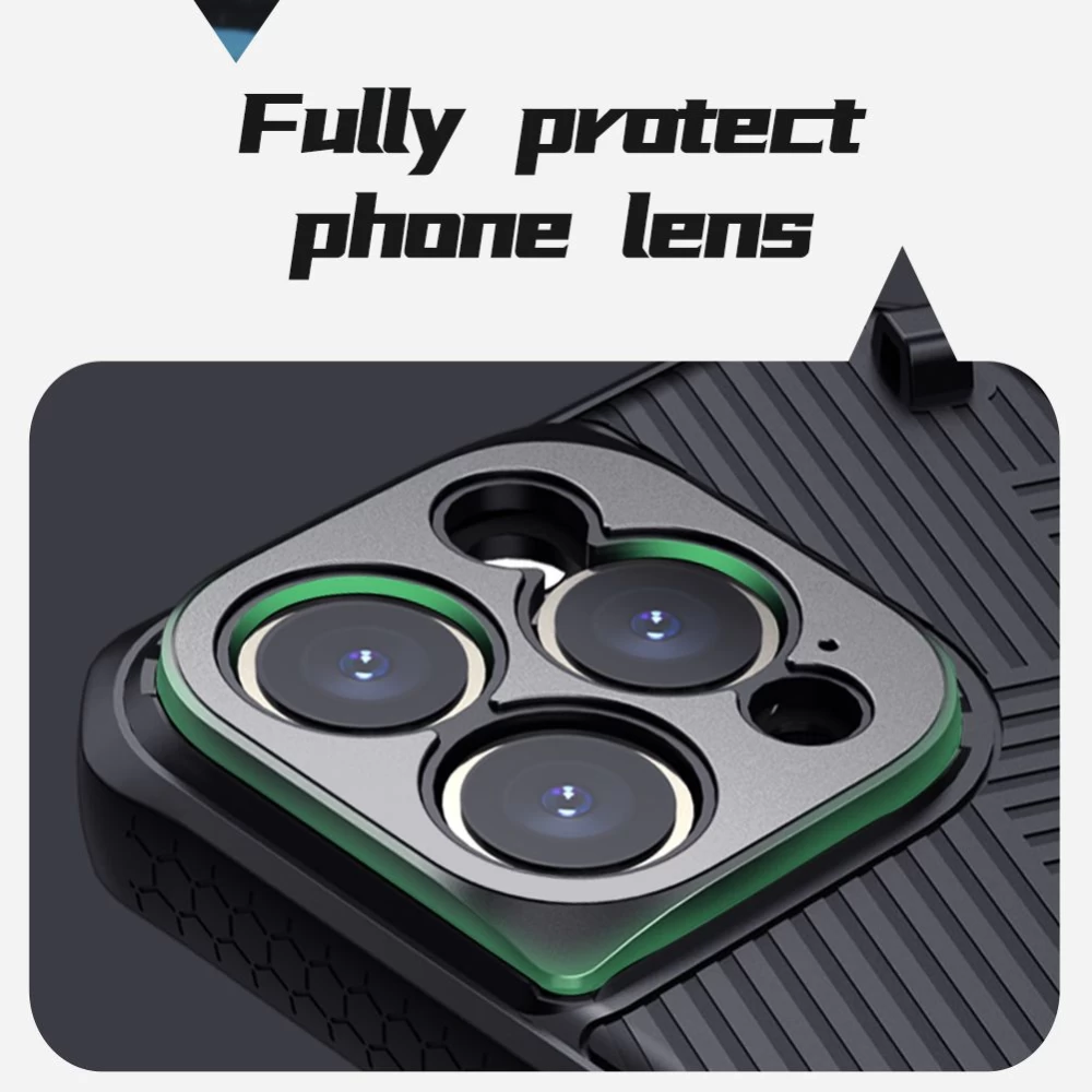 Apple iPhone 14 Pro Max dėklas mėlyna Nillkin Strap Magnetic