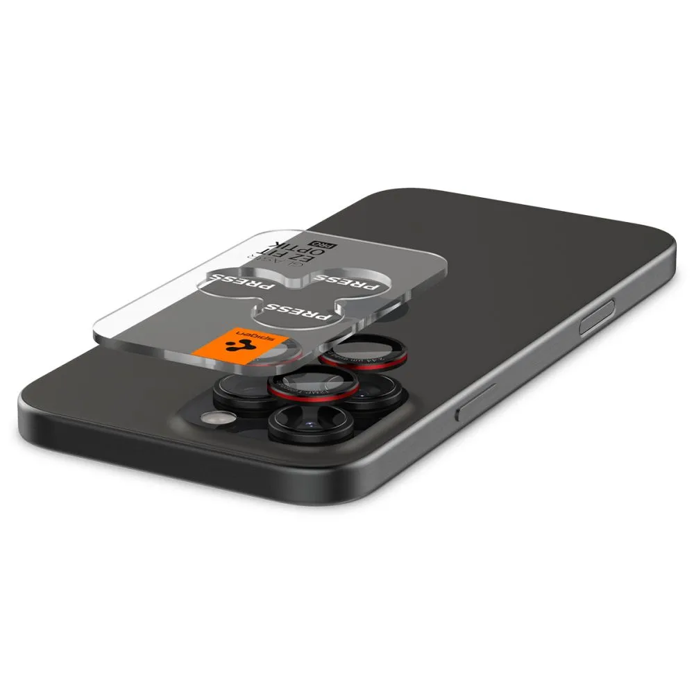 Apple iPhone 14 Pro Max aizsargstikls  SPIGEN OPTIK PRO L-SERIES GLAS.TR ”EZ FIT” CAMERA PROTECTOR 2-PACK