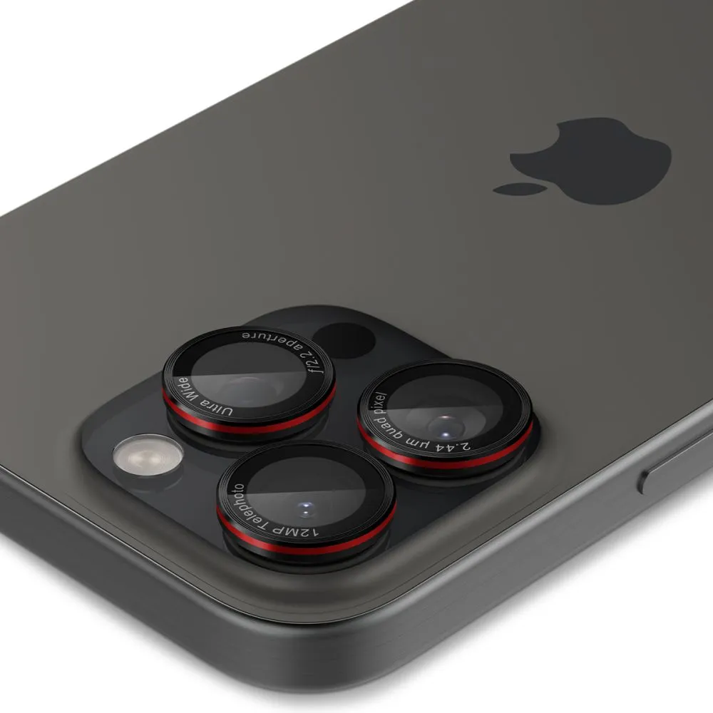 Apple iPhone 14 Pro Max aizsargstikls  SPIGEN OPTIK PRO L-SERIES GLAS.TR ”EZ FIT” CAMERA PROTECTOR 2-PACK