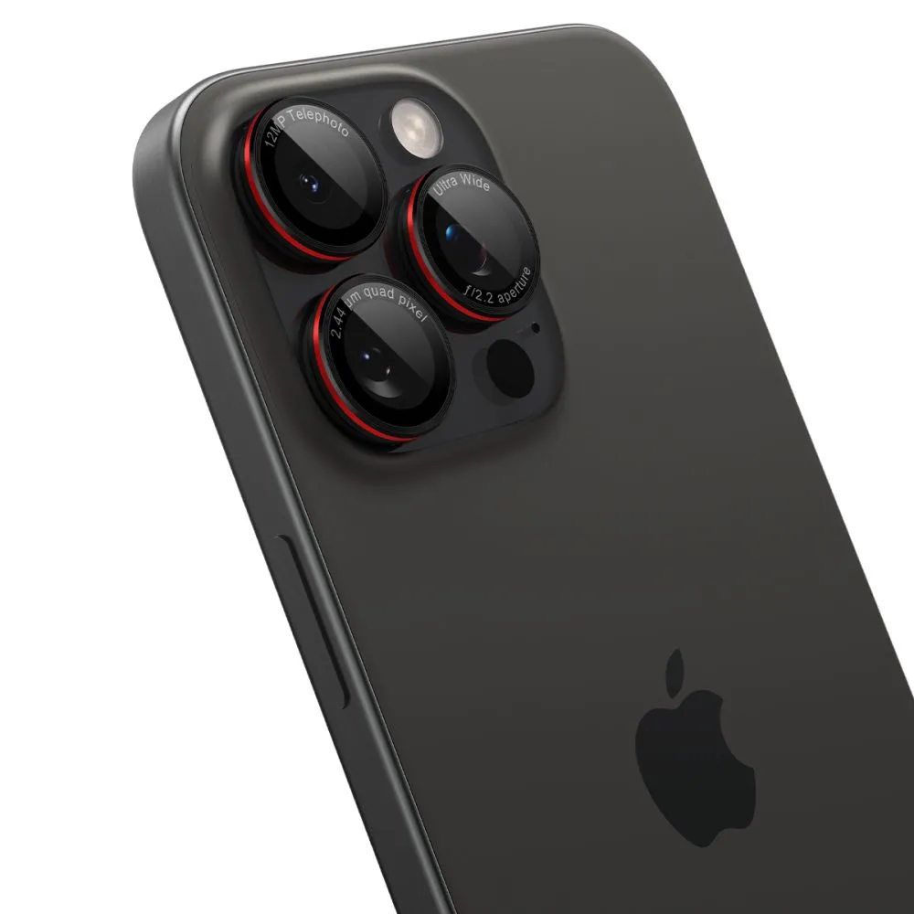 Apple iPhone 14 Pro Max aizsargstikls  SPIGEN OPTIK PRO L-SERIES GLAS.TR ”EZ FIT” CAMERA PROTECTOR 2-PACK